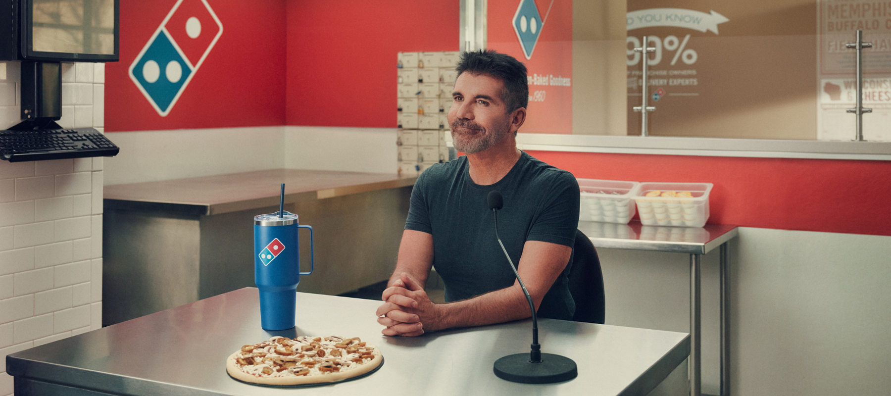 Domino's Pizza taps TV personality Simon Cowell in its perfect pizza campaign